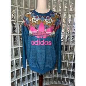 ADIDAS - Farm Rio Borbomix Sweatshirt Multicolor - Size Small